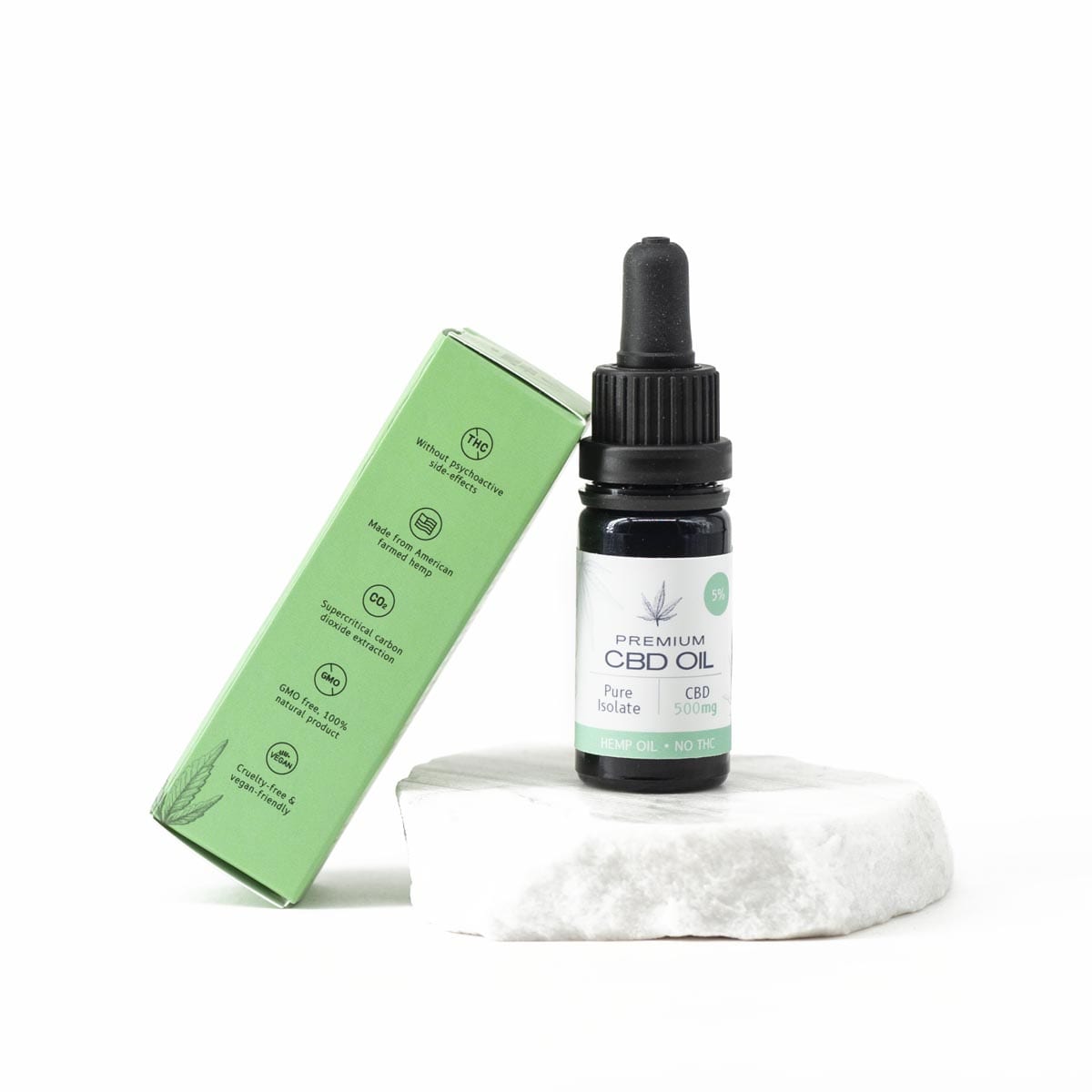 Pure Extract CBD - Olio di CBD isolato puro 500mgPure Extract CBD - Olio di CBD isolato puro 500mg