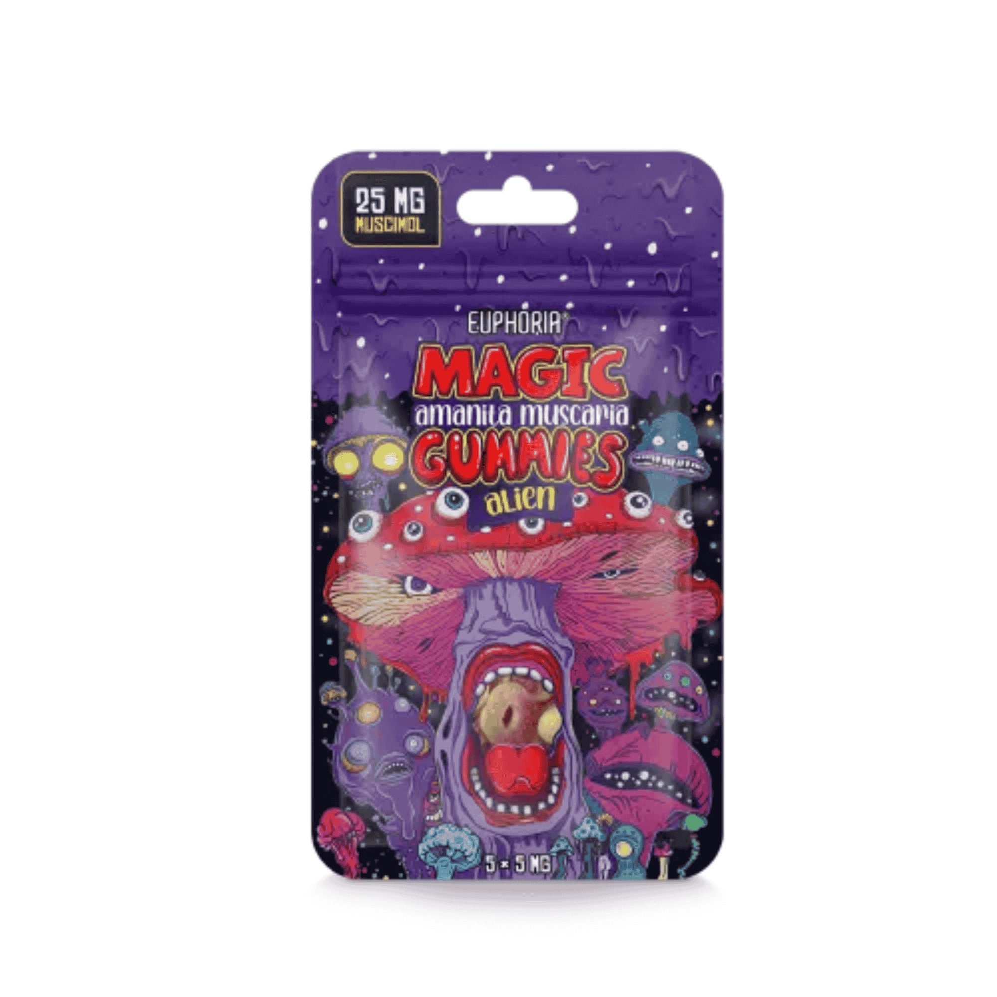 bonbon gelifie amanita muscimol alien